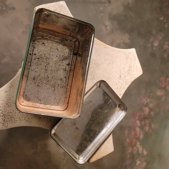 Webco Dustless Crayon Vintage Tin Empty Satisfactory for All Blackboards USA - Picture 8 of 9